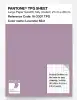 Product image 1 of the product “PANTONE® TPG SHEET 16-3307 TPG Lavender Mist ”