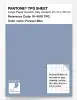 Product image 1 of the product “PANTONE® TPG SHEET 16-4019 TPG Forever Blue ”