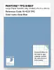 Product image 1 of the product “PANTONE® TPG SHEET 16-4120 TPG Dusk Blue ”