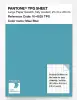 Product image 1 of the product “PANTONE® TPG SHEET 16-4525 TPG Maui Blue ”