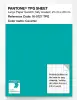 Product image 1 of the product “PANTONE® TPG SHEET 16-5127 TPG Ceramic ”