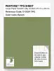 Product image 1 of the product “PANTONE® TPG SHEET 17-0324 TPG Epsom ”