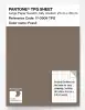 Artikelbild 1 des Artikels “PANTONE® TPG SHEET 17-0909 TPG Fossil “