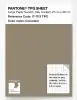 Product image 1 of the product “PANTONE® TPG SHEET 17-1113 TPG Coriander ”