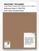 Product image 1 of the product “PANTONE® TPG SHEET 17-1324 TPG Cinnamon Swirl ”