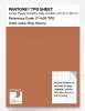 Artikelbild 1 des Artikels “PANTONE® TPG SHEET 17-1436 TPG Raw Sienna “