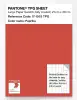 Product image 1 of the product “PANTONE® TPG SHEET 17-1553 TPG Paprika ”