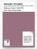 Product image 1 of the product “PANTONE® TPG SHEET 17-1610 TPG Dusky Orchid ”