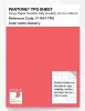Product image 1 of the product “PANTONE® TPG SHEET 17-1647 TPG Dubarry ”