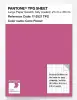 Product image 1 of the product “PANTONE® TPG SHEET 17-2521 TPG Cone Flower ”