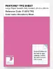 Product image 1 of the product “PANTONE® TPG SHEET 17-2619 TPG Strawberry Moon ”