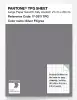 Product image 1 of the product “PANTONE® TPG SHEET 17-3911 TPG Silver Filigree ”
