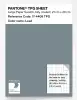 Product image 1 of the product “PANTONE® TPG SHEET 17-4408 TPG Lead ”