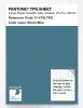 Product image 1 of the product “PANTONE® TPG SHEET 17-4716 TPG Storm Blue ”