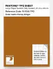 Product image 1 of the product “PANTONE® TPG SHEET 18-1050 TPG Honey Ginger ”