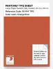 Product image 1 of the product “PANTONE® TPG SHEET 18-1447 TPG Orange Rust ”