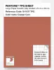 Product image 1 of the product “PANTONE® TPG SHEET 18-1537 TPG Copper Coin ”