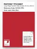 Product image 1 of the product “PANTONE® TPG SHEET 18-1655 TPG Mars Red ”
