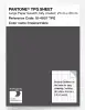 Product image 1 of the product “PANTONE® TPG SHEET 18-4007 TPG Impenetrable ”