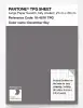 Product image 1 of the product “PANTONE® TPG SHEET 18-4016 TPG December Sky ”