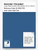 Product image 1 of the product “PANTONE® TPG SHEET 18-4022 TPG High Tide ”