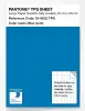 Product image 1 of the product “PANTONE® TPG SHEET 18-4252 TPG Blue Aster ”