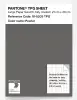Product image 1 of the product “PANTONE® TPG SHEET 18-5203 TPG Pewter ”