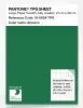Artikelbild 1 des Artikels “PANTONE® TPG SHEET 18-6024 TPG Amazon “