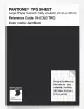 Product image 1 of the product “PANTONE® TPG SHEET 19-0303 TPG Jet Black ”