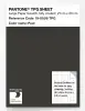 Product image 1 of the product “PANTONE® TPG SHEET 19-0508 TPG Peat ”