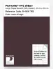 Product image 1 of the product “PANTONE® TPG SHEET 19-1619 TPG Fudge ”