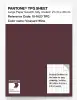 Product image 1 of the product “PANTONE® TPG SHEET 19-1623 TPG Vineyard Wine ”