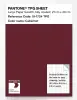 Product image 1 of the product “PANTONE® TPG SHEET 19-1724 TPG Cabernet ”