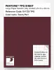 Artikelbild 1 des Artikels “PANTONE® TPG SHEET 19-1725 TPG Tawny Port “