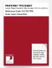 Product image 1 of the product “PANTONE® TPG SHEET 19-1758 TPG Haute Red ”