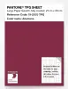 Product image 1 of the product “PANTONE® TPG SHEET 19-2033 TPG Anemone ”