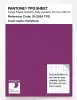 Product image 1 of the product “PANTONE® TPG SHEET 19-2924 TPG Hollyhock ”