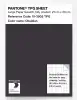 Product image 1 of the product “PANTONE® TPG SHEET 19-3902 TPG Obsidian ”