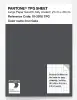 Product image 1 of the product “PANTONE® TPG SHEET 19-3910 TPG Iron Gate ”