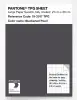 Product image 1 of the product “PANTONE® TPG SHEET 19-3917 TPG Blackened Pearl ”