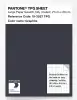 Artikelbild 1 des Artikels “PANTONE® TPG SHEET 19-3927 TPG Graphite “