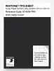 Product image 1 of the product “PANTONE® TPG SHEET 19-4006 TPG Caviar ”