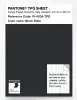 Product image 1 of the product “PANTONE® TPG SHEET 19-4206 TPG Black Robe ”