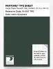 Product image 1 of the product “PANTONE® TPG SHEET 19-5917 TPG Sycamore ”