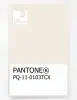 Product image 1 of the product “PANTONE® PLASTIC STANDARD CHIP PQ 11-0103 TCX Egret ”