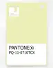 Product image 1 of the product “PANTONE® PLASTIC STANDARD CHIP PQ 11-0710 TCX Tender Yellow ”