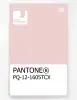Product image 1 of the product “PANTONE® PLASTIC STANDARD CHIP PQ 12-1605 TCX Crystal Pink ”