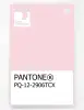 Product image 1 of the product “PANTONE® PLASTIC STANDARD CHIP PQ 12-2906 TCX Barely Pink ”