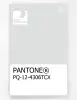 Product image 1 of the product “PANTONE® PLASTIC STANDARD CHIP PQ 12-4306 TCX Barely Blue ”