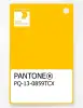 Product image 1 of the product “PANTONE® PLASTIC STANDARD CHIP PQ 13-0859 TCX Lemon Chrome ”